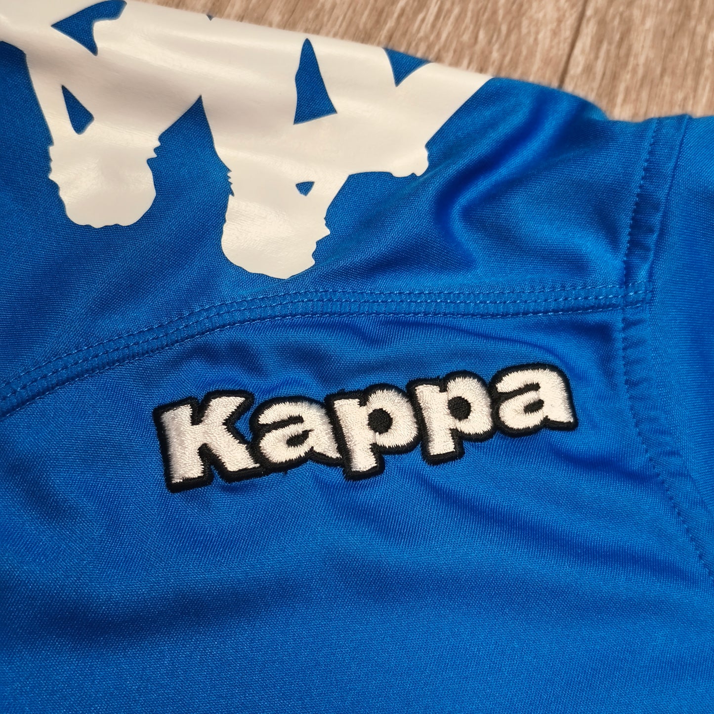 Kappa Blues Volley Volleyball Jersey Shirt #6 Blue Mens Size Medium 2012