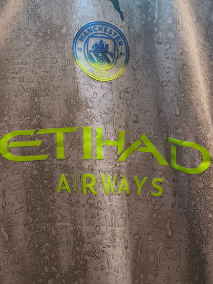 Puma Manchester City Cherki 10 Authentic Jersey Rain Or Shine Shirt Mens Sz 4XL