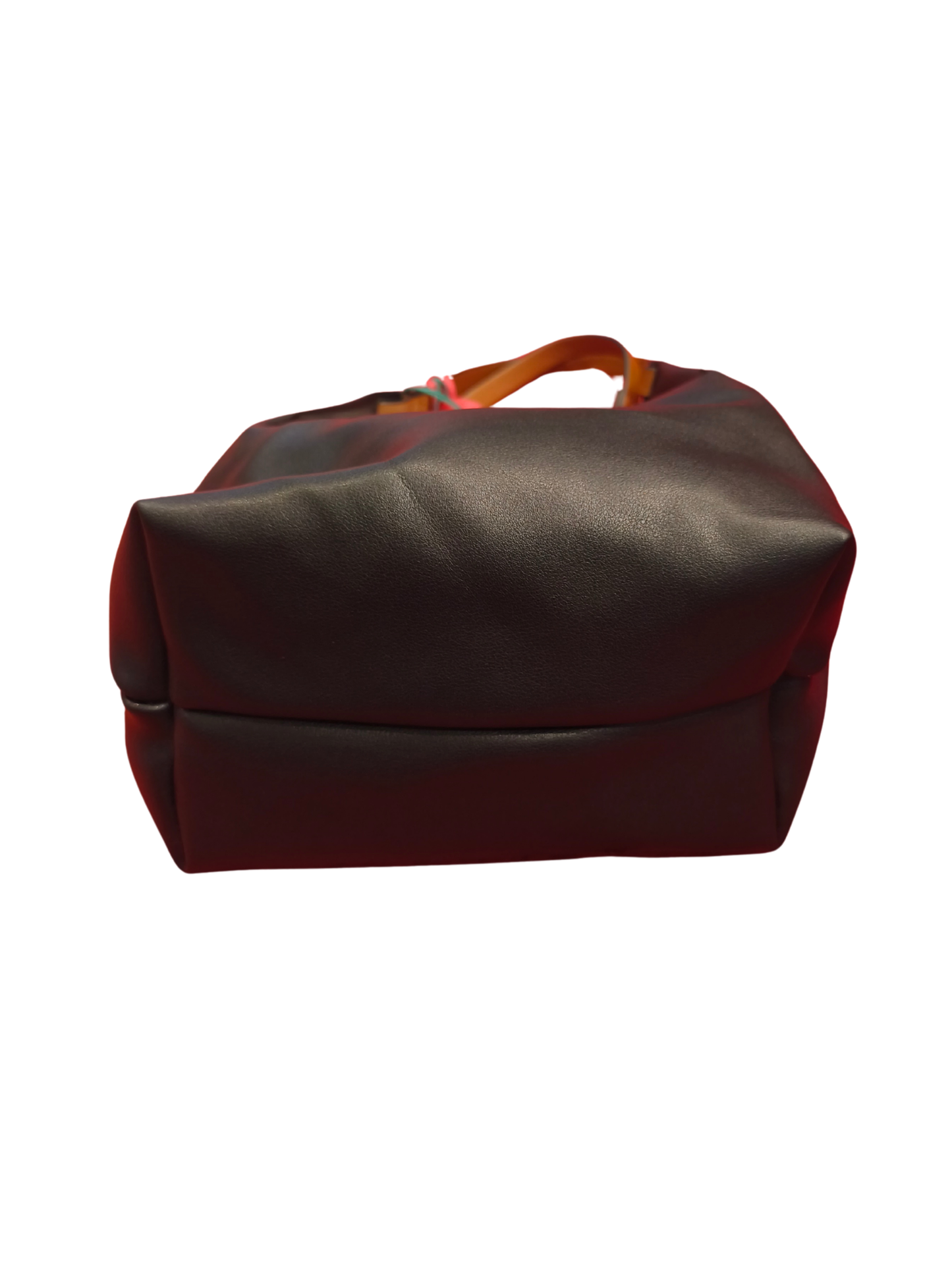 Glüxklee Vegan Leather Tote Bag – Stylish Eco-Friendly Shoulder Bag – Black NWT