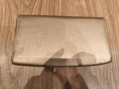 Genuine Pandora Metallic Gold Jewelry Travel Case | Folding Clutch Organizer