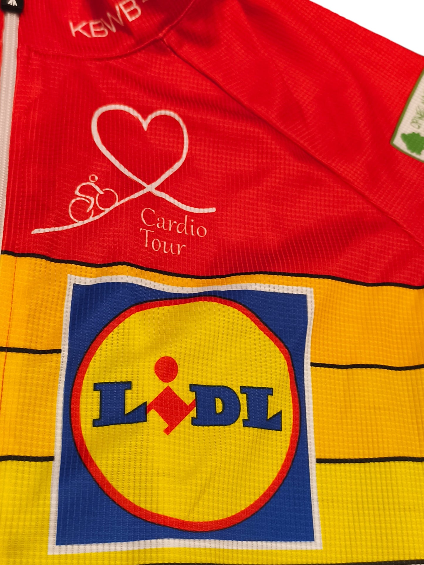 BioRacer Belgium Cardio Tour Cycling Jersey Lidl Eddy Merckx KBWB Men's