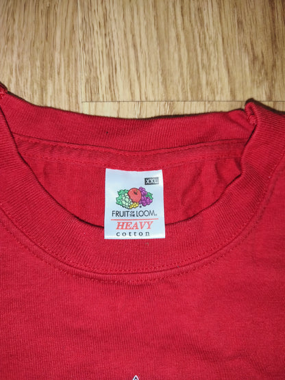 Vintage Dinamo Riga KHL 5th Season (2012/2013) Fan T-Shirt – Red (Size XXL)
