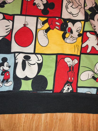 LC Waikiki x Disney Comic Strip Mickey Mouse Sweatshirt - Retro Colorful (Size S)