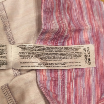 Primark Cares Girls Space Dye Leggings Pink Purple Pants Age 9-10 Yrs 140cm