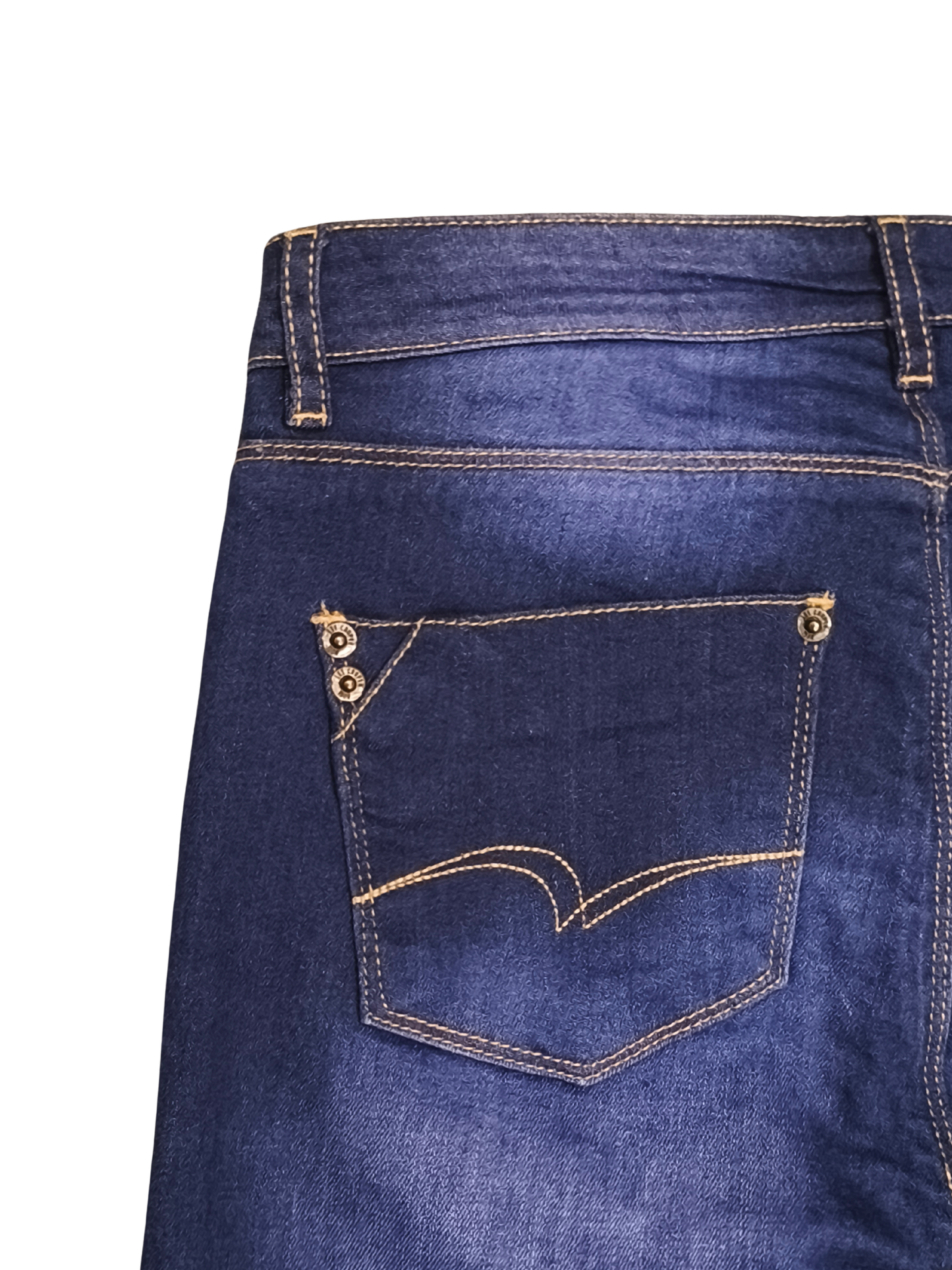 Lee Cooper Reilly Skinny Leg Jeans Womens Size 26 Blue Denim Ankle Zip Mid Rise