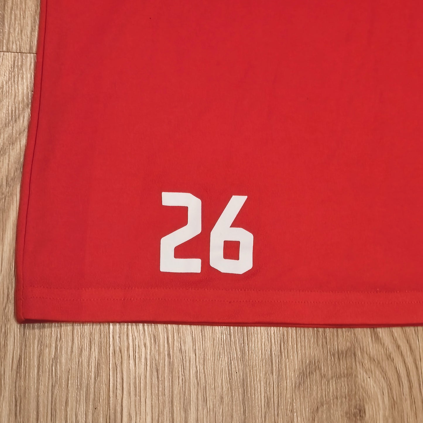 Puma Puhu Vantaa Basketball Jersey Shirt Mens Small Red Black DryCell #26 ONNI
