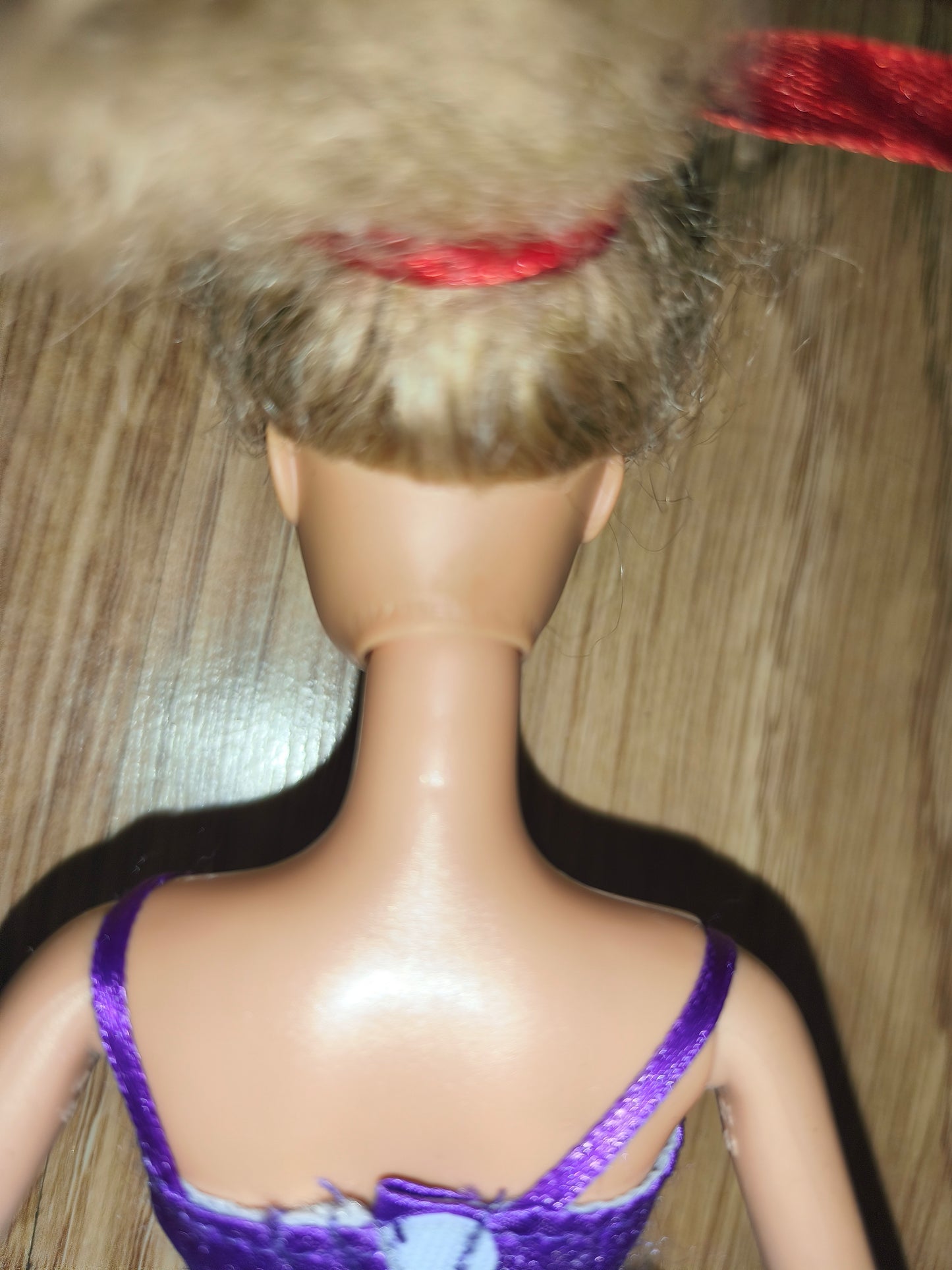 Mattel Barbie Doll in Purple & Blue Glitter Gown (2020 Release) – As Is / For Parts or Customizing