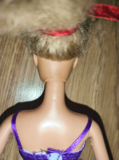 Mattel Barbie Doll in Purple & Blue Glitter Gown (2020 Release) – As Is / For Parts or Customizing