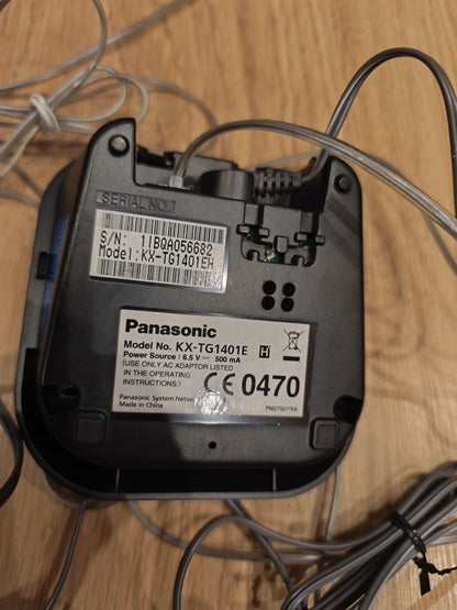 Panasonic KX-TG1401E Digital Cordless Phone - Untested