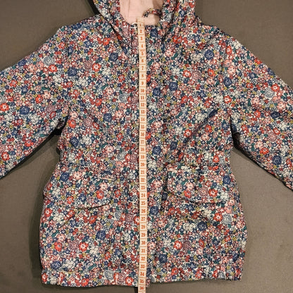 Carter's Baby Girl Fleece-Lined Floral Hooded Jacket Coat - Size 12M