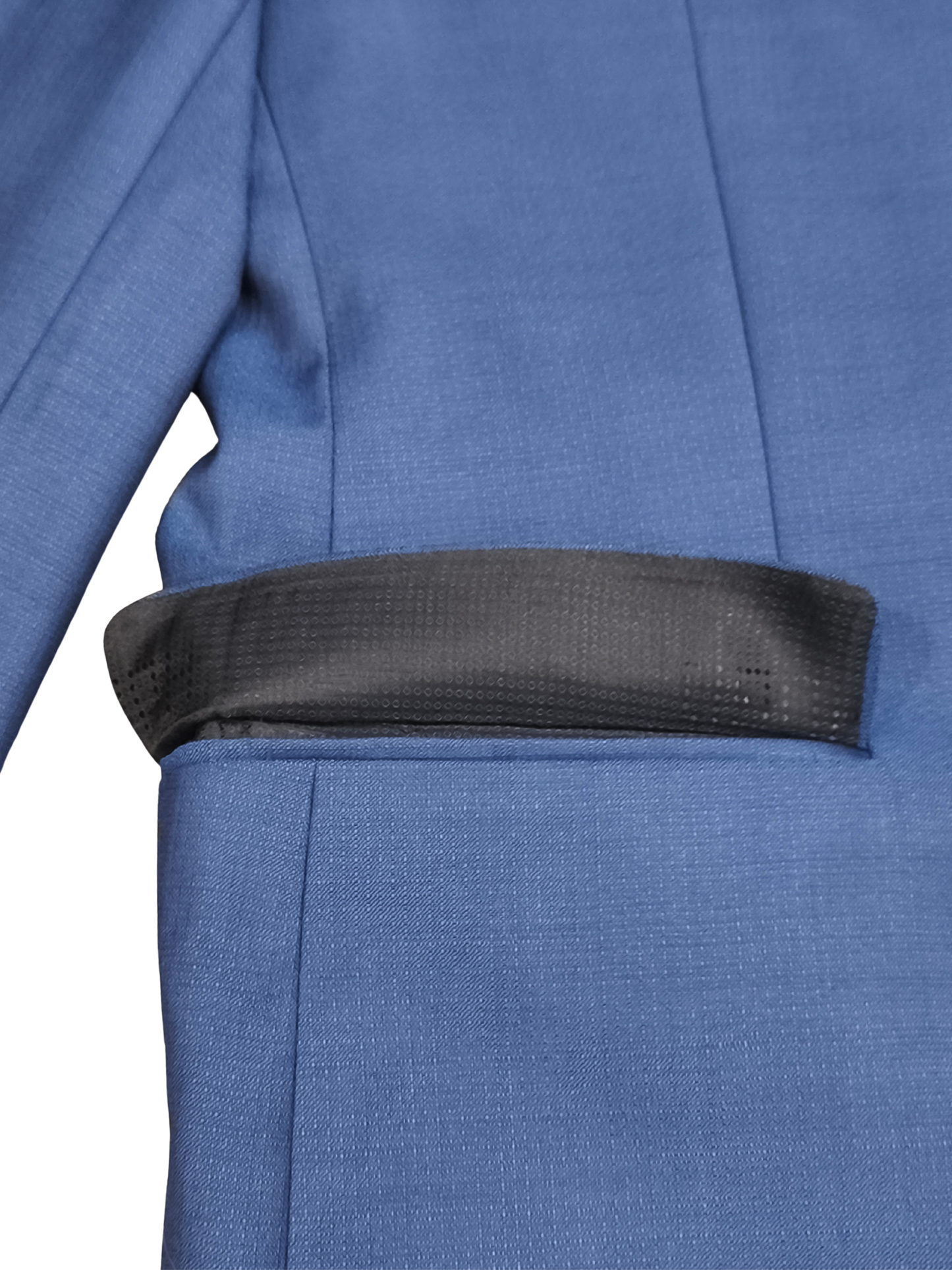 HUGO Hugo Boss Men's Blue 2-Button Wool Blazer Jacket Size 44R / IT 54