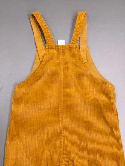 H&M Mustard Yellow Corduroy Overalls Dungarees | Organic Cotton Size 2-3Y / 98cm