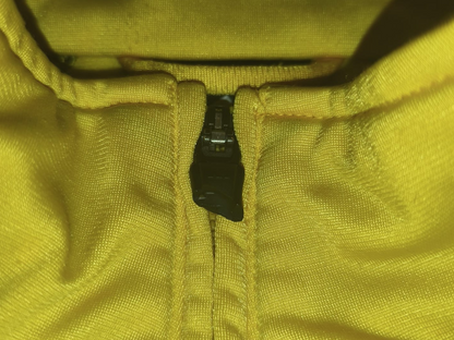 Vintage 2002 Adidas Åsbro GoIF Golf Magic Track Jacket Yellow Black Men's Size M