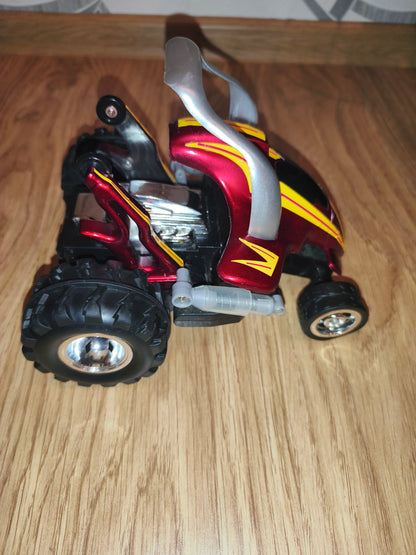 Vintage The Black Series "Street Savage" RC Stunt Car (Red/Yellow) – 49 MHz, Untested / Replacement Car Only