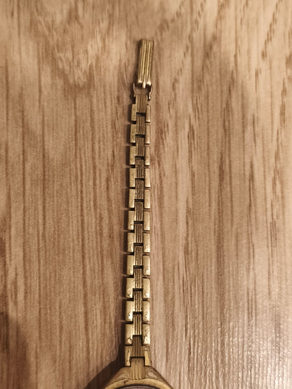 Rare Vintage Luch Women's Watch Gold Plated Mechanical USSR CCCP Working 397778