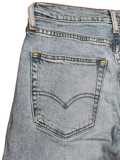 Levi’s 512 Lo-Ball Slim Taper Jeans Men’s 29 Light Wash Denim Stacked/Cropped