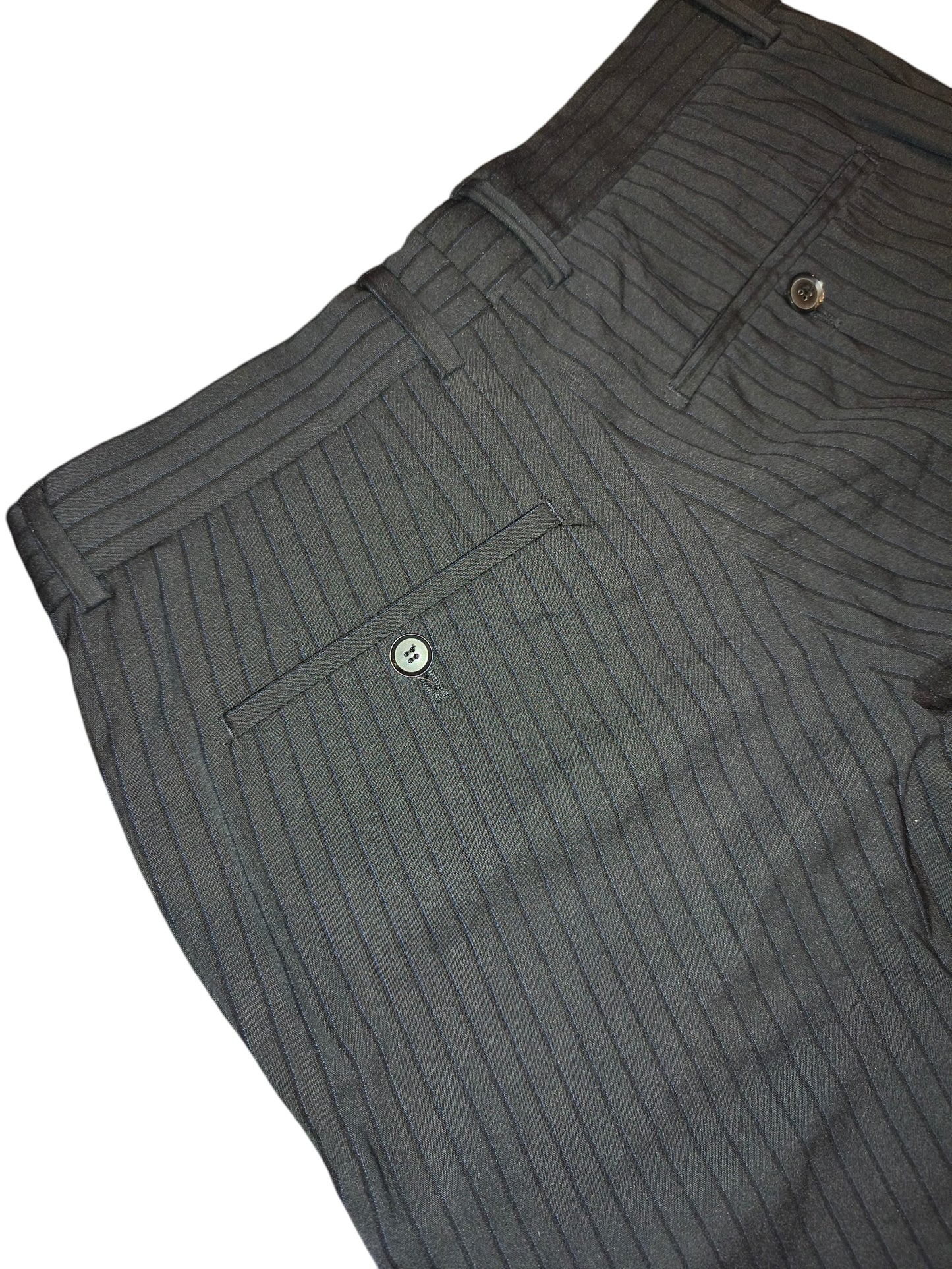 HUGO BOSS Coppola Movie Wool Blend Pinstripe Trousers Dress Pants Mens EU 46