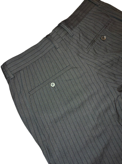 HUGO BOSS Coppola Movie Wool Blend Pinstripe Trousers Dress Pants Mens EU 46