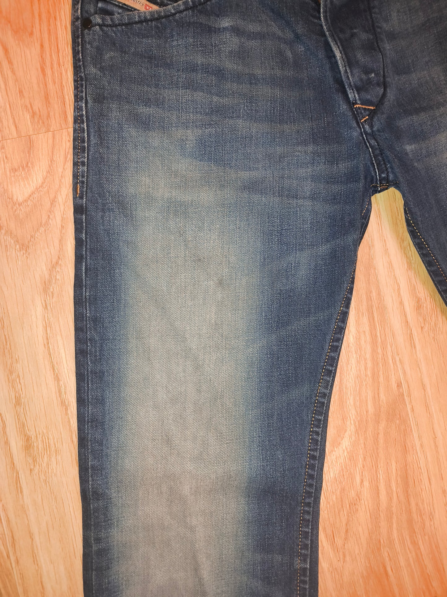 DIESEL Blue Eyecons 2012/2 Edition Jeans Men's Size 32 Made In Italy Cotton Blue