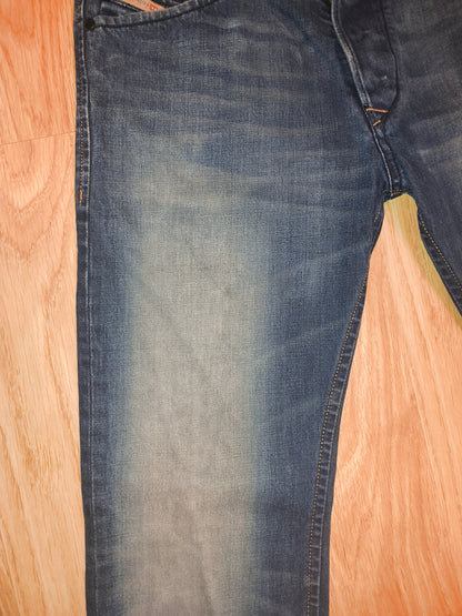 DIESEL Blue Eyecons 2012/2 Edition Jeans Men's Size 32 Made In Italy Cotton Blue