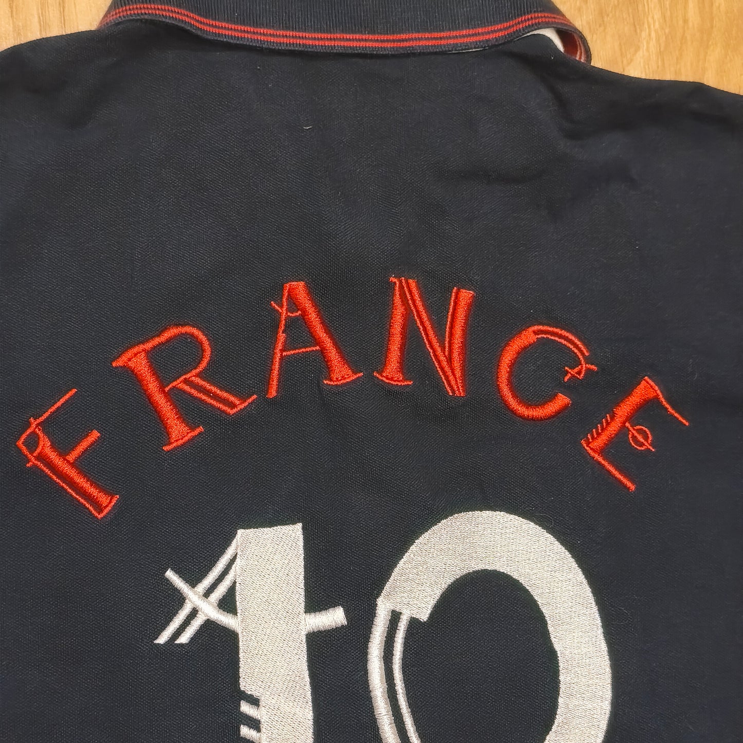 UEFA EURO 2016 France Official Mens XL Polo Shirt Navy Blue Soccer Football #10