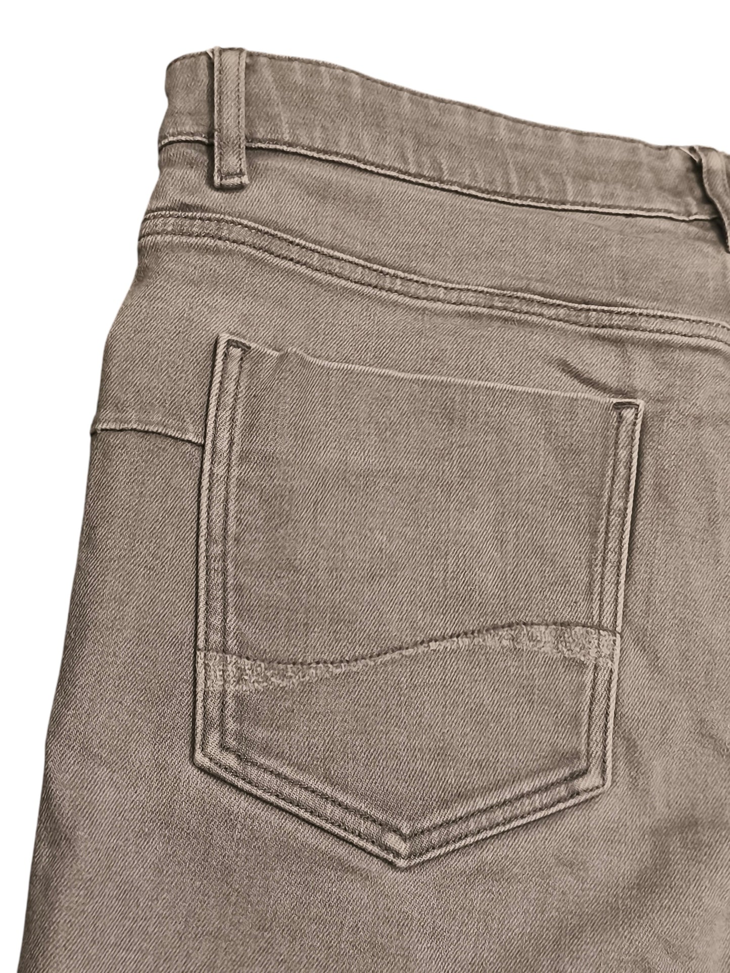 BOSS Hugo Boss Men's Grey Stretch Slim Jeans 34x32