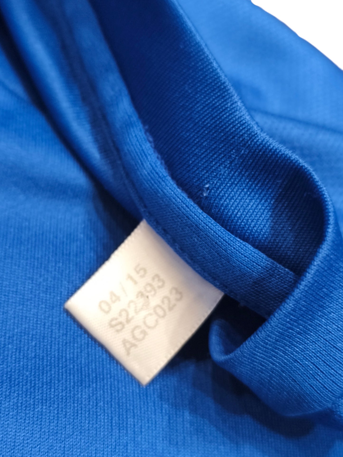 Adidas Oppsal Fotball Training Jersey Shirt Blue Size M Climalite Vintage 2015