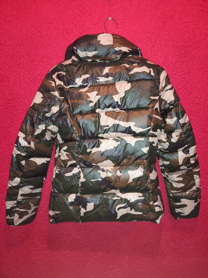 Monte Cervino Women's Camouflage Lightweight Puffer Jacket – Size M (NWT)