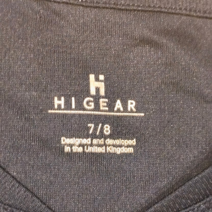 Hi Gear Kids Navy Blue Short Sleeve T-Shirt Size 7/8 Years Sports Active Top
