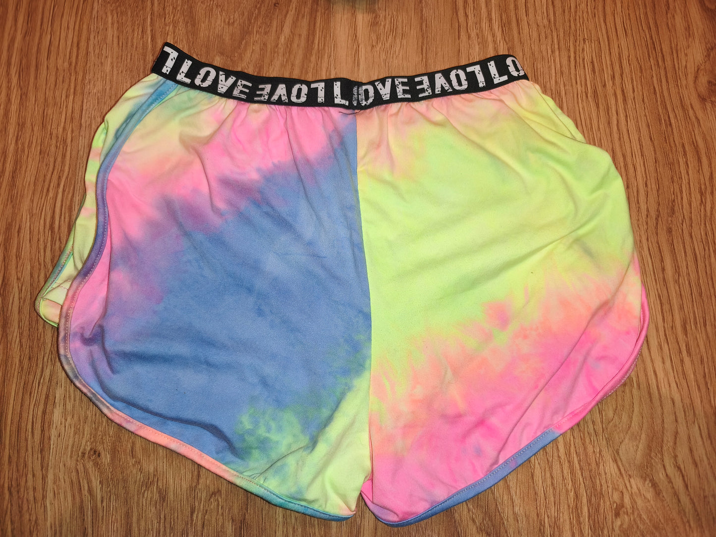 HEIN Girls’ Tie-Dye Two-Piece Set – Crop Top & Shorts, Size 11-12Y