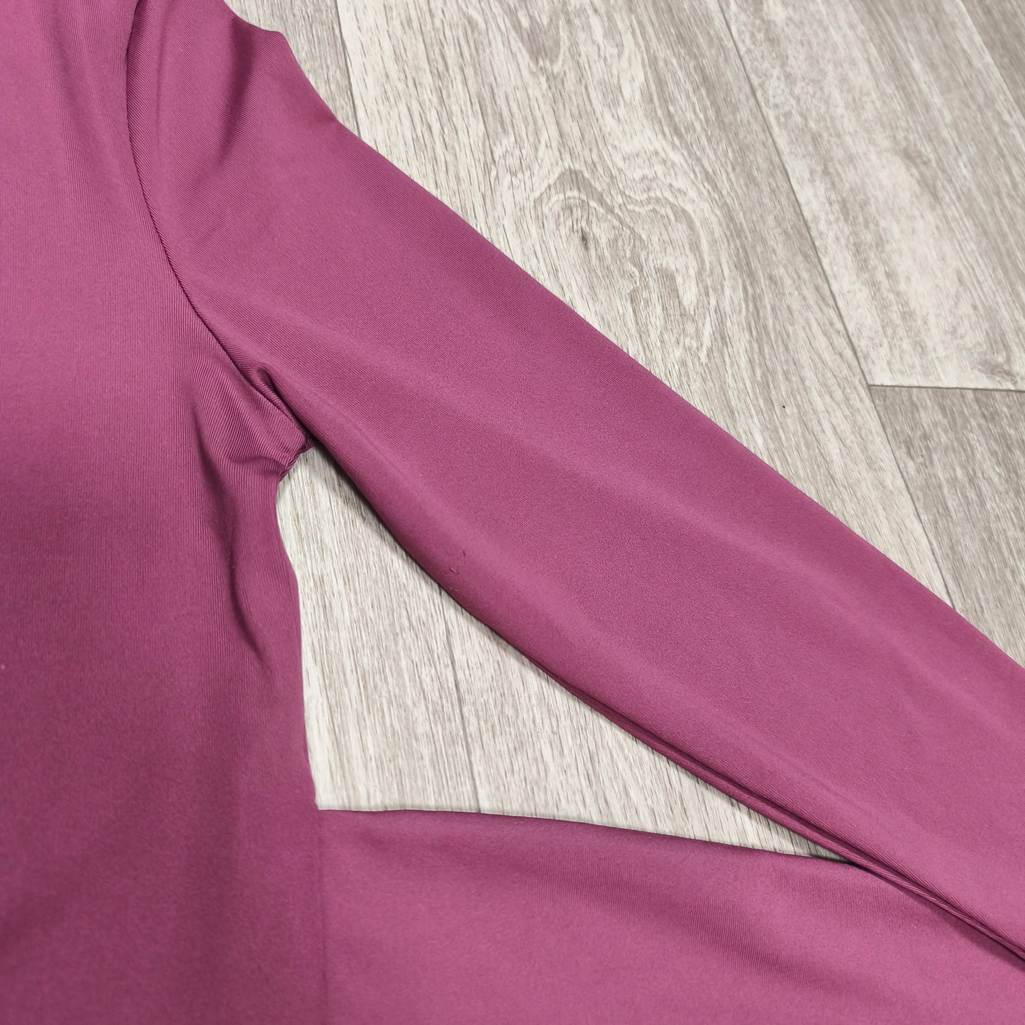 WRKOUT WO Womens S Pink Long Sleeve Tie Side Activewear Gym Yoga Top