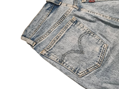Levi's Premium 501 Crop 25x30 Light Distressed