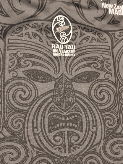 Adidas New Zealand Māori All Blacks "Rau Tau" 100 Years Rugby Jersey