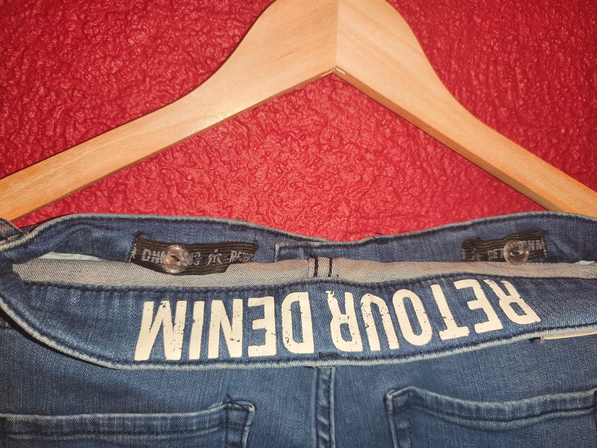 Retour Denim Co. Kids Light/Medium Wash Jean Shorts | Size 15