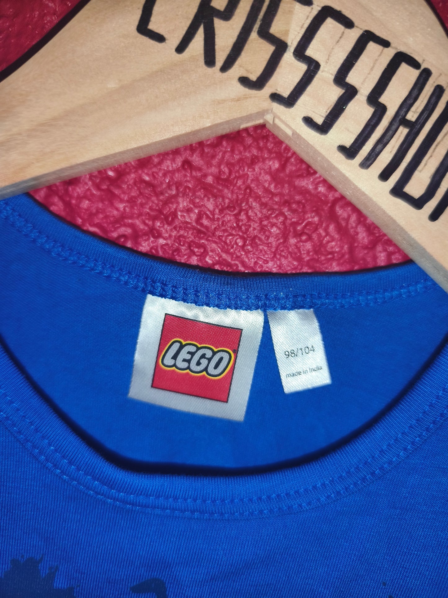 NWT LEGO Ninjago Jay Blue Ribbed Tank Top Boys Size 98 / 104 (2-4 Yrs) Sleeveless Shirt