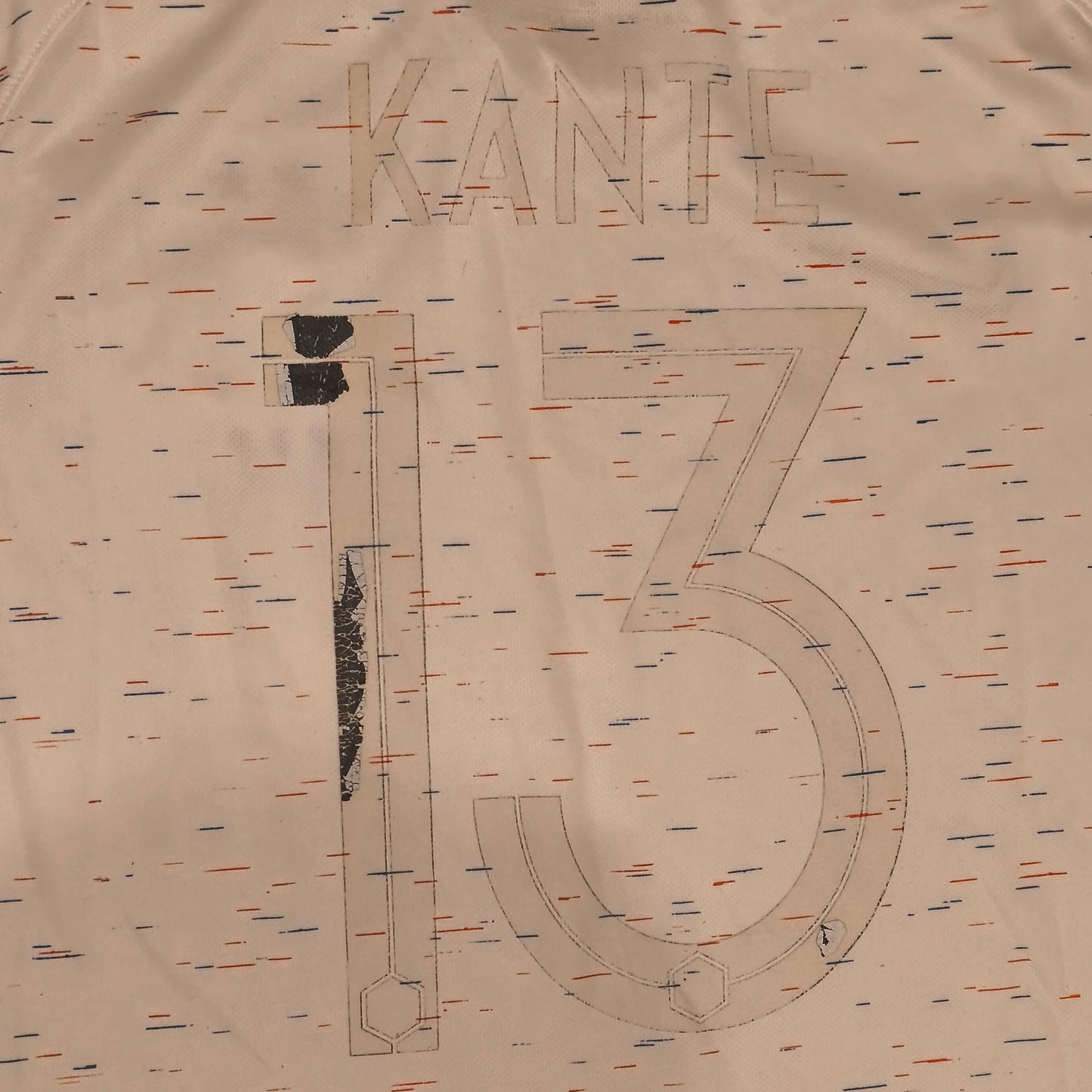 Nike France 2018 Away Jersey Kante #13 Soccer Shirt White 2 Star FFF