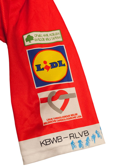 BioRacer Belgium Cardio Tour Cycling Jersey Lidl Eddy Merckx KBWB Men's