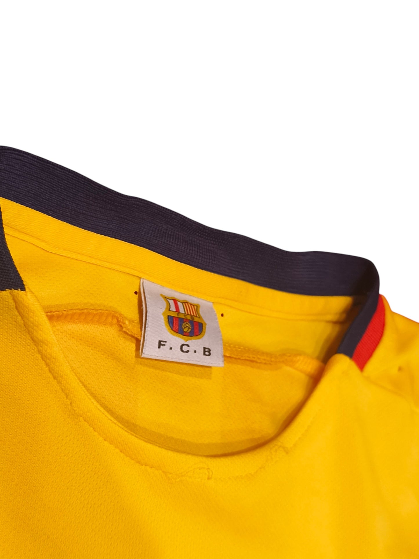 FC Barcelona 2015/16 Away Senyera Kit #11 Neymar Jr - Fan Version Jersey Size L