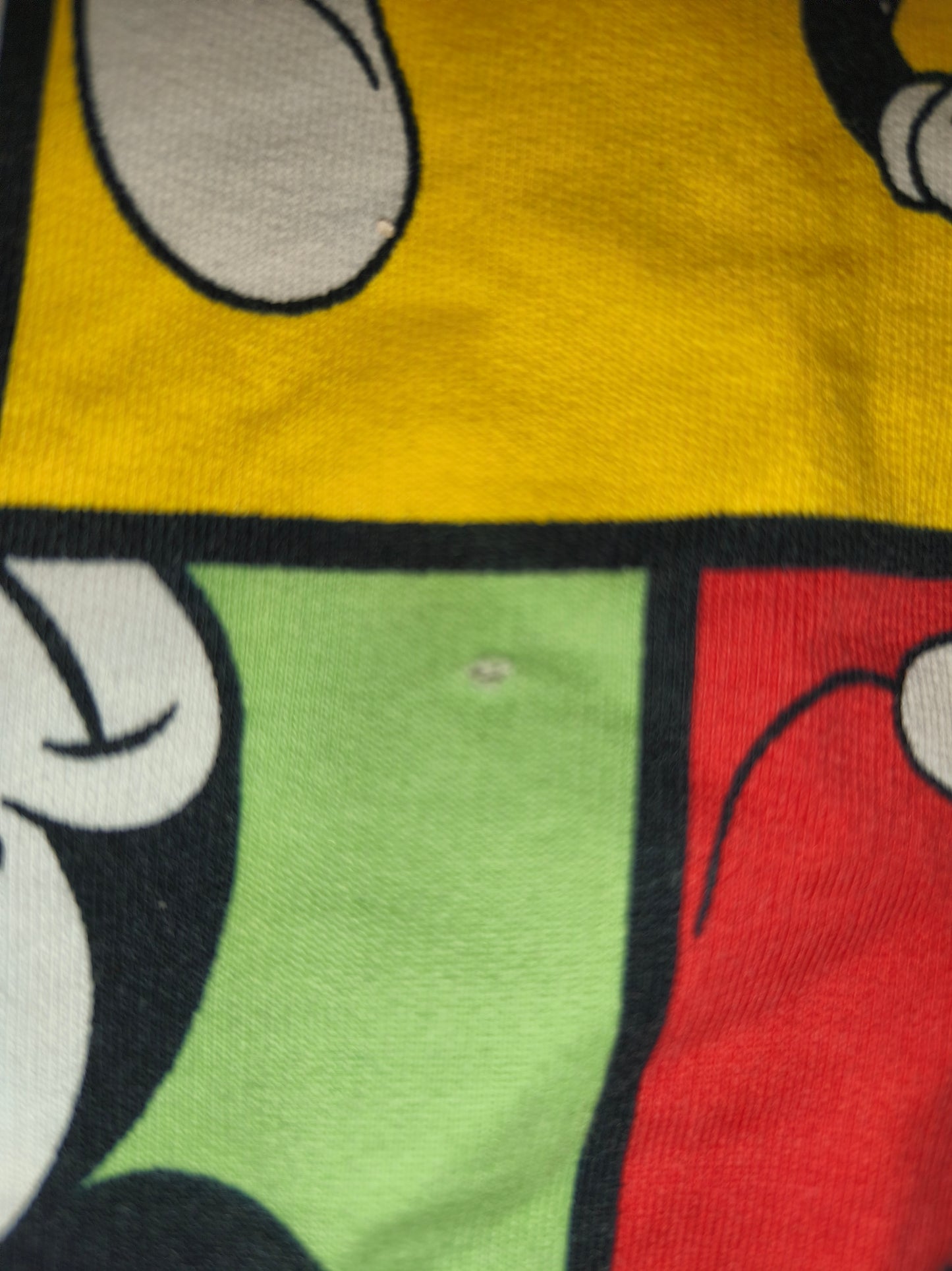 LC Waikiki x Disney Comic Strip Mickey Mouse Sweatshirt - Retro Colorful (Size S)