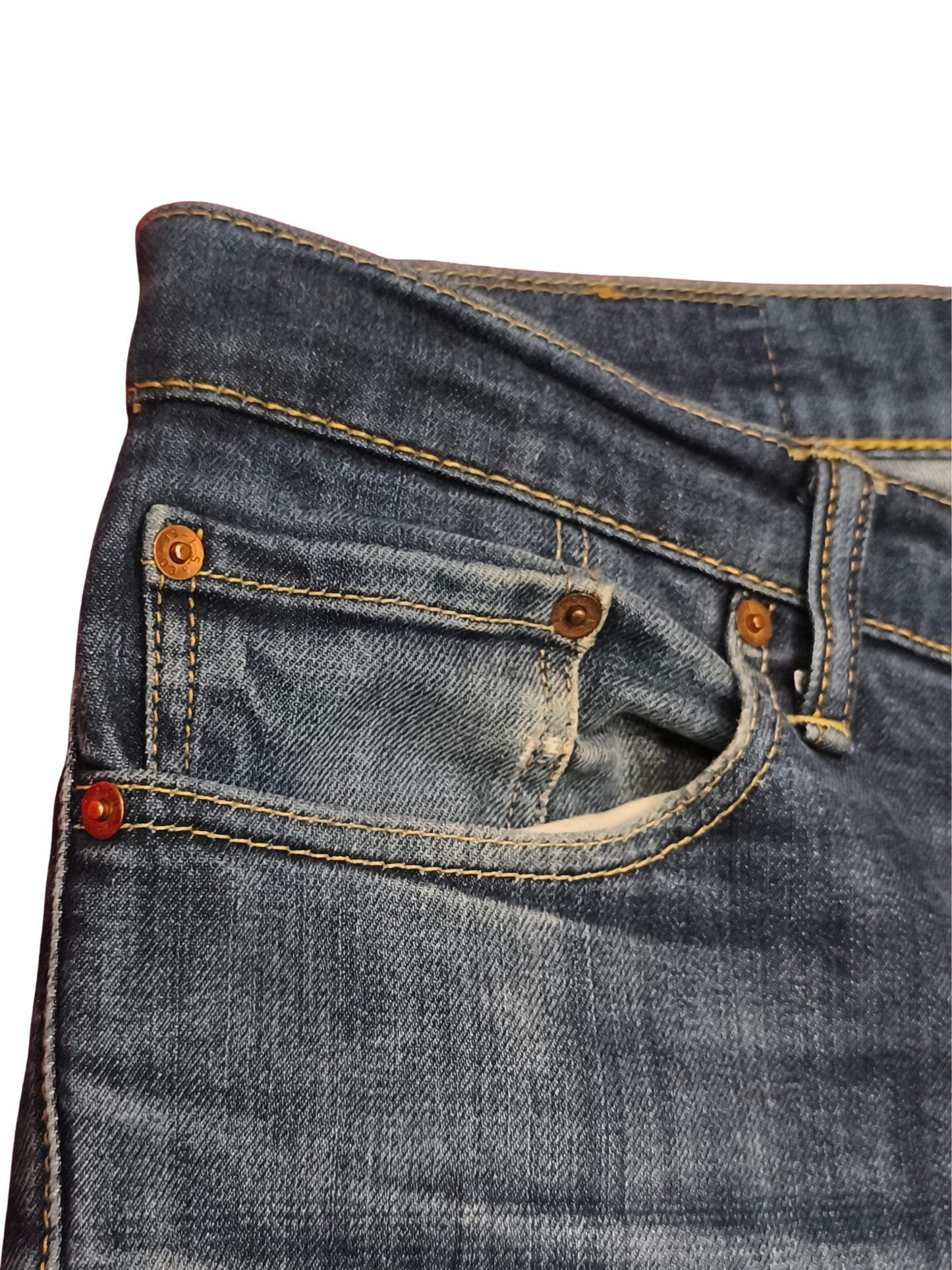 Levi's Demi Curve Skinny Jeans Women’s 26x32 Dark Wash Indigo Stretch Denim