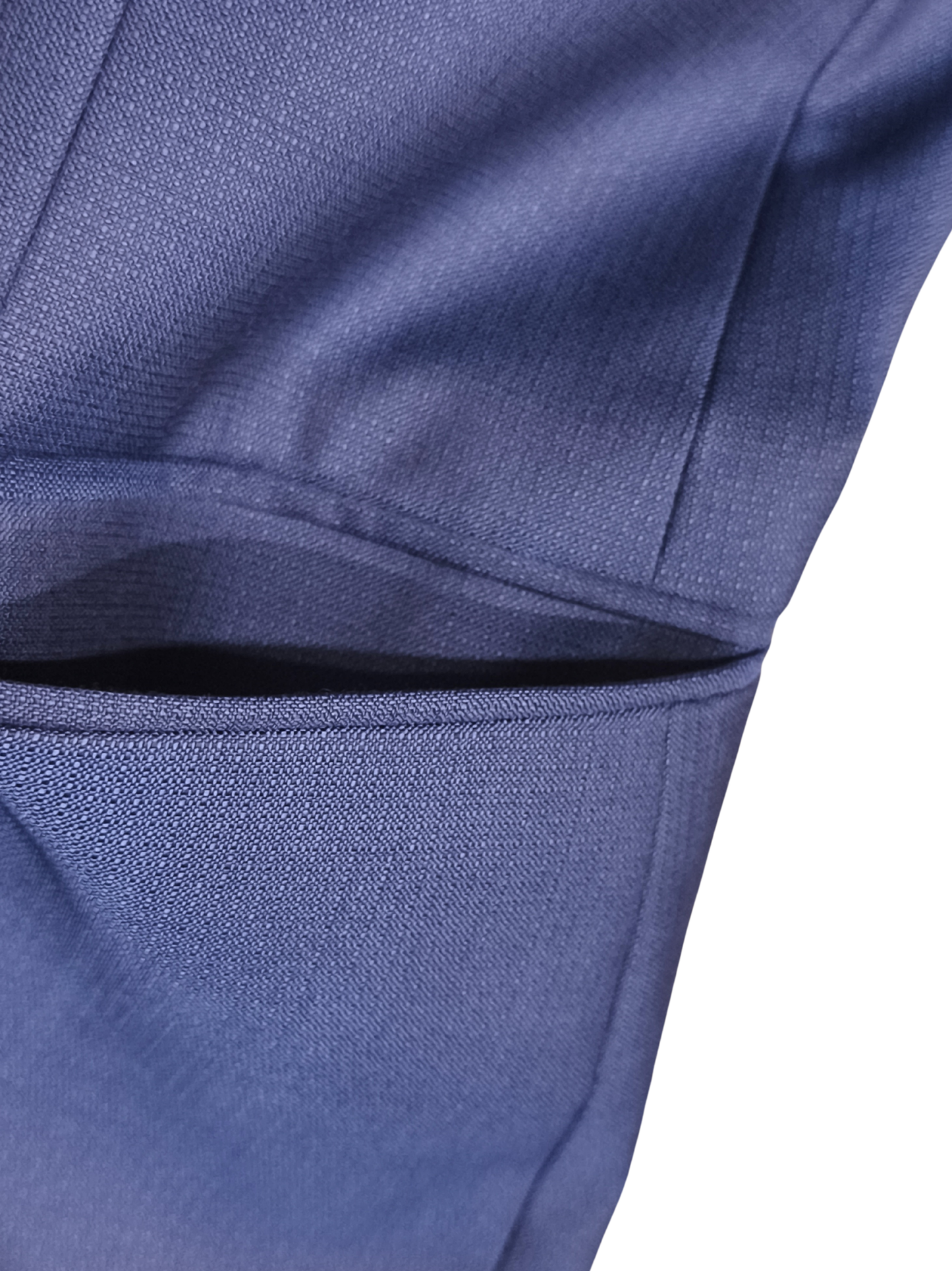 HUGO Hugo Boss Men's Blue 2-Button Wool Blazer Jacket Size 44R / IT 54