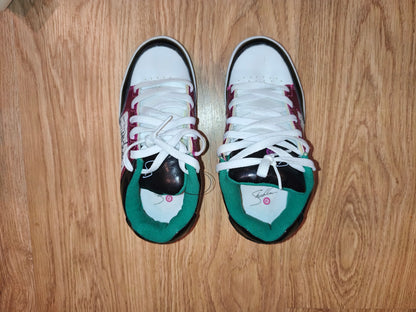 Vintage Etnies Sheckler Pro Model Skate Shoes – White/Pink/Black – US Girls 6 / EUR 38.5