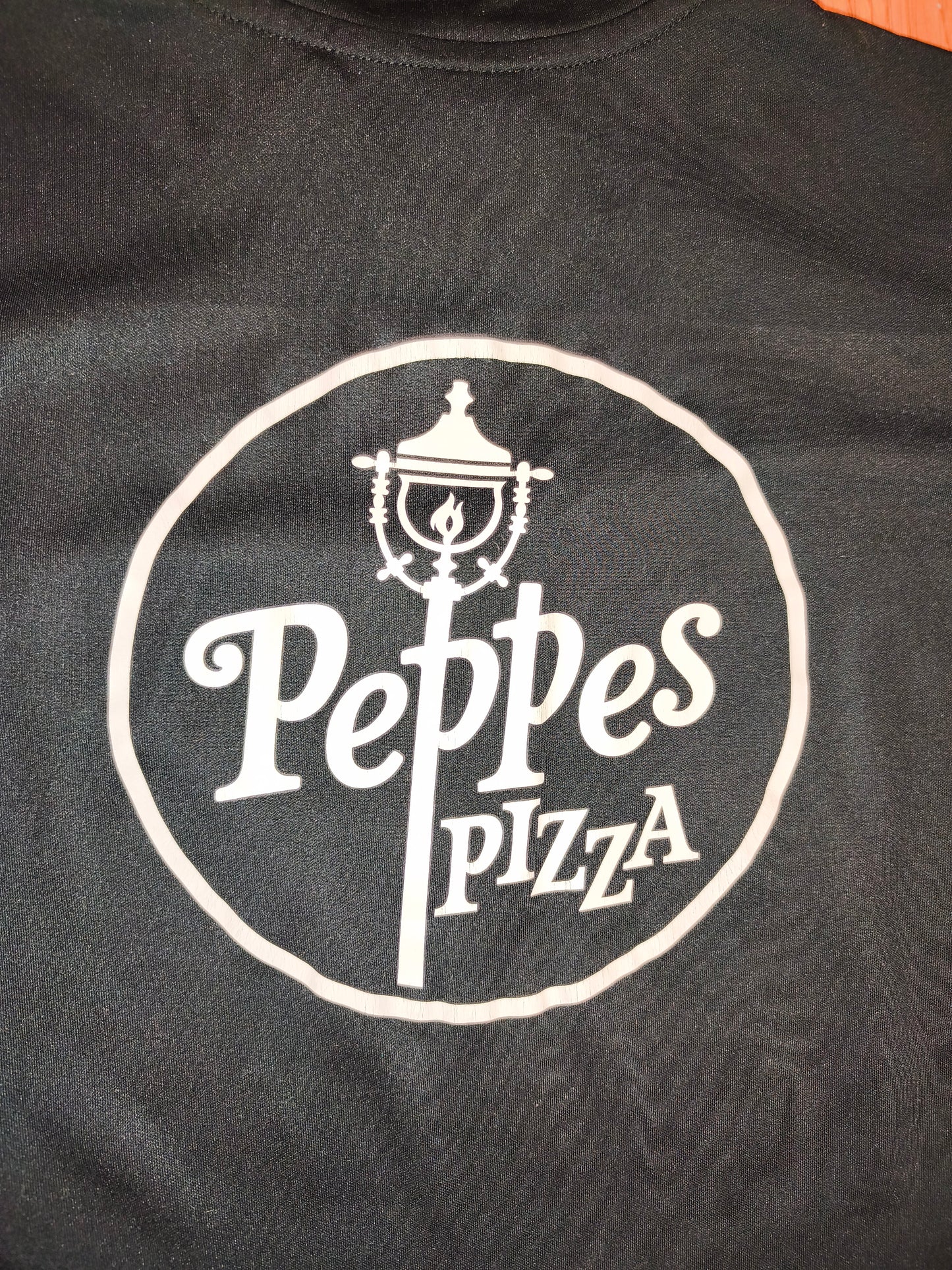 Nike Dri-Fit Innstrandens IL Bodo Youth XL 1/4 Zip Drill Top Peppes Pizza Black