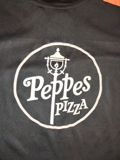 Nike Dri-Fit Innstrandens IL Bodo Youth XL 1/4 Zip Drill Top Peppes Pizza Black