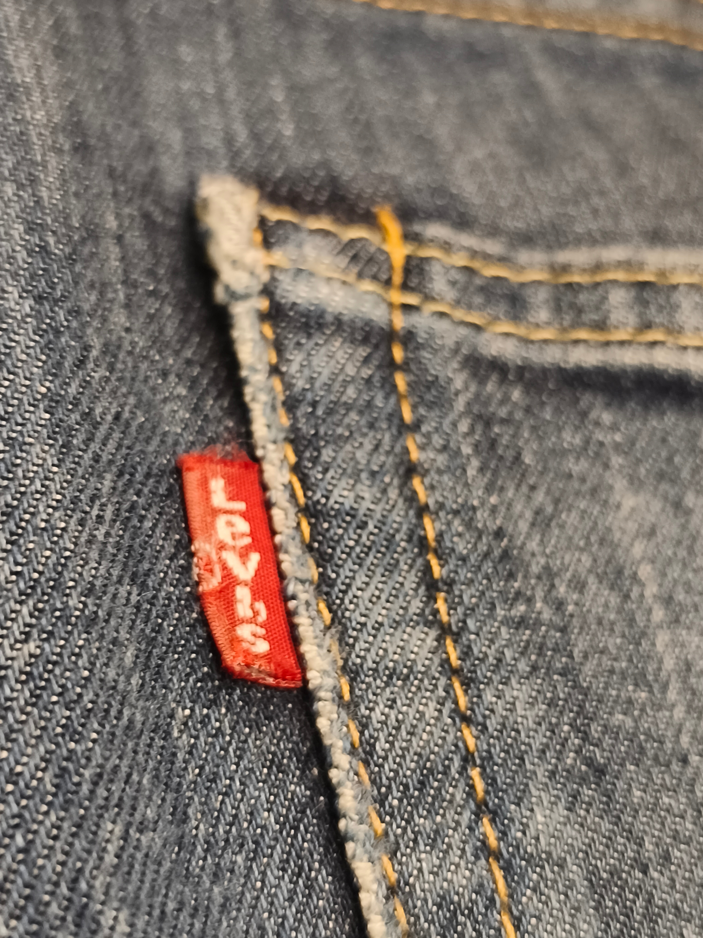 Levi's 511 Slim Fit Jeans Men's 32x32 Blue Denim Dark Wash Stretch 5-Pocket