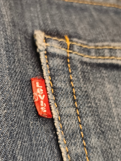 Levi's 511 Slim Fit Jeans Men's 32x32 Blue Denim Dark Wash Stretch 5-Pocket