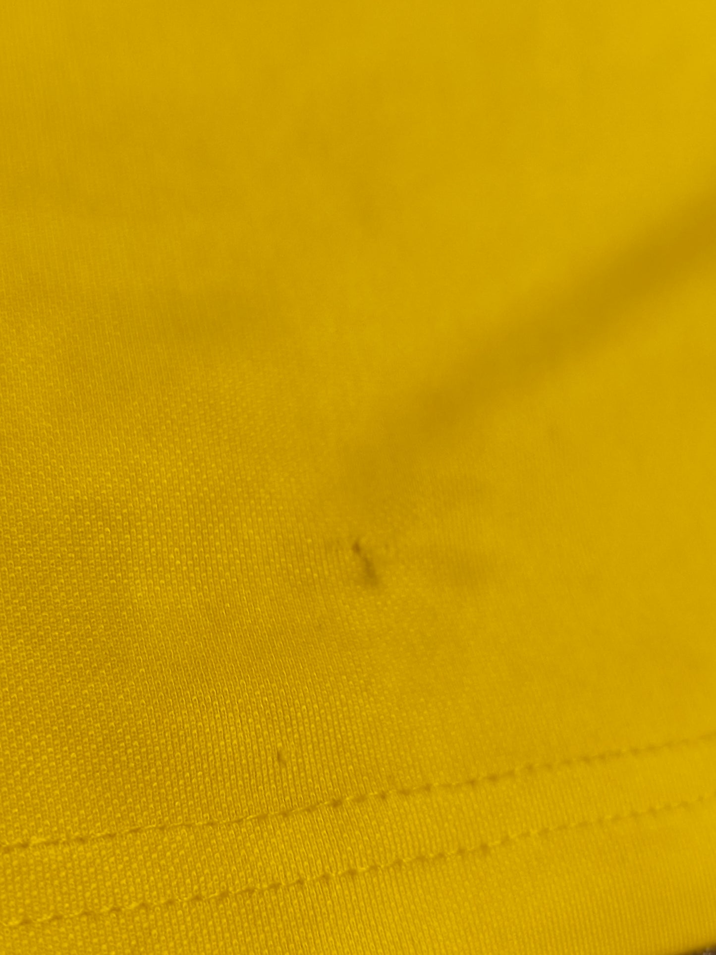 Nike Dri-FIT Mens Yellow EIL Crest Soccer Jersey Short Sleeve T-Shirt Size S #63