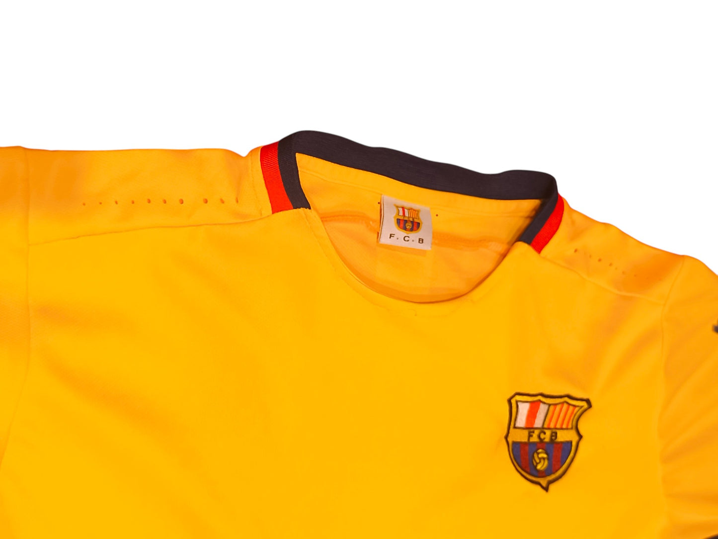 FC Barcelona 2015/16 Away Senyera Kit #11 Neymar Jr - Fan Version Jersey Size L