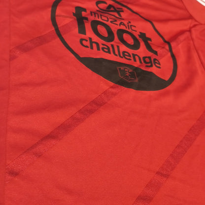 Adidas Red Soccer Jersey CA Mozaic Foot Challenge FFF French Shirt #9 Size M