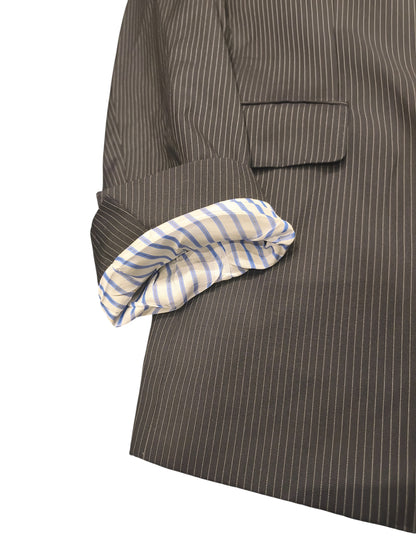 Tommy Hilfiger Tailored Men's Navy Pinstripe Suit Jacket - Size 40R